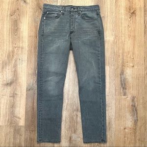 Men’s Rag & Bone Slim Fit 2 Light Grey Stretch Jeans - Greyson W 31 X L 30